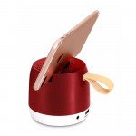 Wholesale Cell Phone Holder Style Portable Bluetooth Speaker G08 (Red)